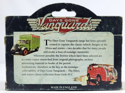 LLEDO Vanguards DG59 012 1950 BEDFORD 30 CWT TRUCK - OXYDOL SOAP POWDER #36 - Picture 4 of 18