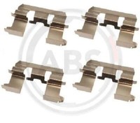 Original A.B.S. ZubehöRsatz Scheibenbremsbelag 1281Q FüR Honda