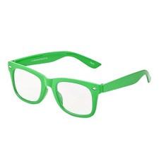Green Kids Childrens Costume Glasses Fancy Dress Up Boys Girls Fake Clear Nerd