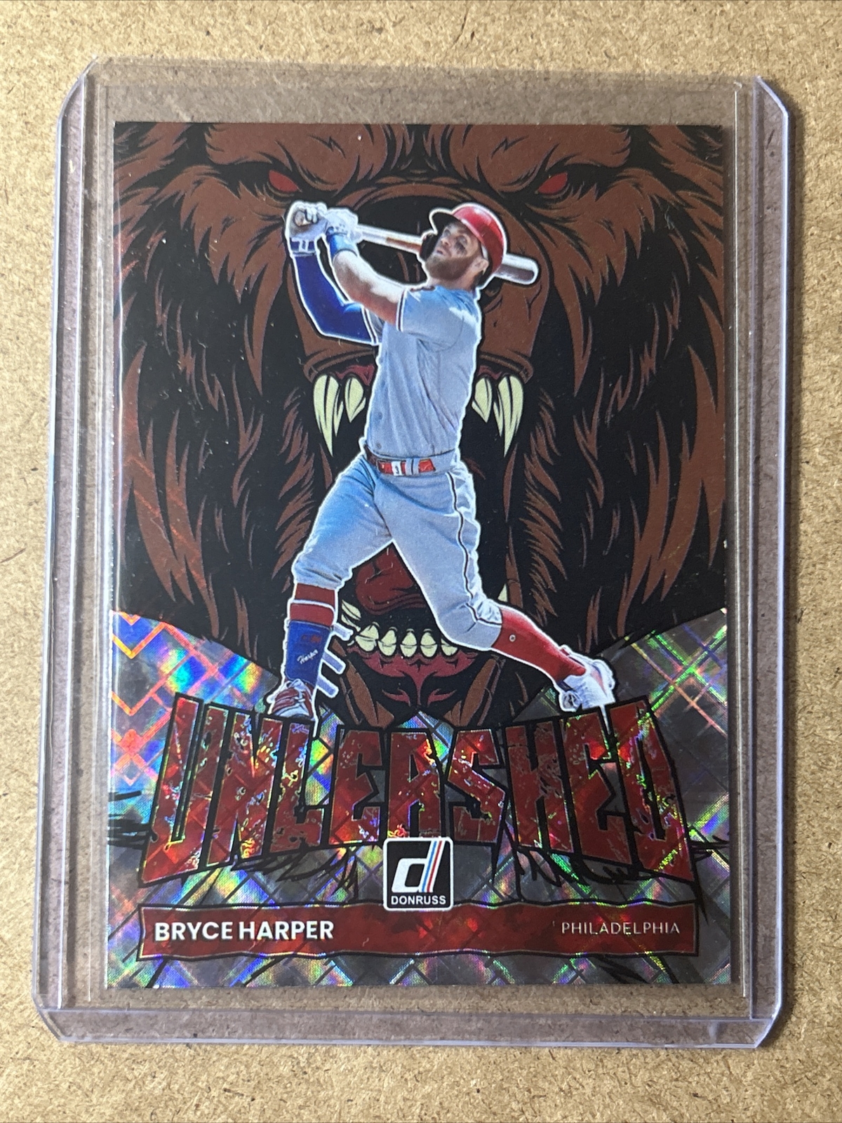 2022 DONRUSS UNLEASHED DIAMOND PARALLEL #UL-2 BRYCE HARPER