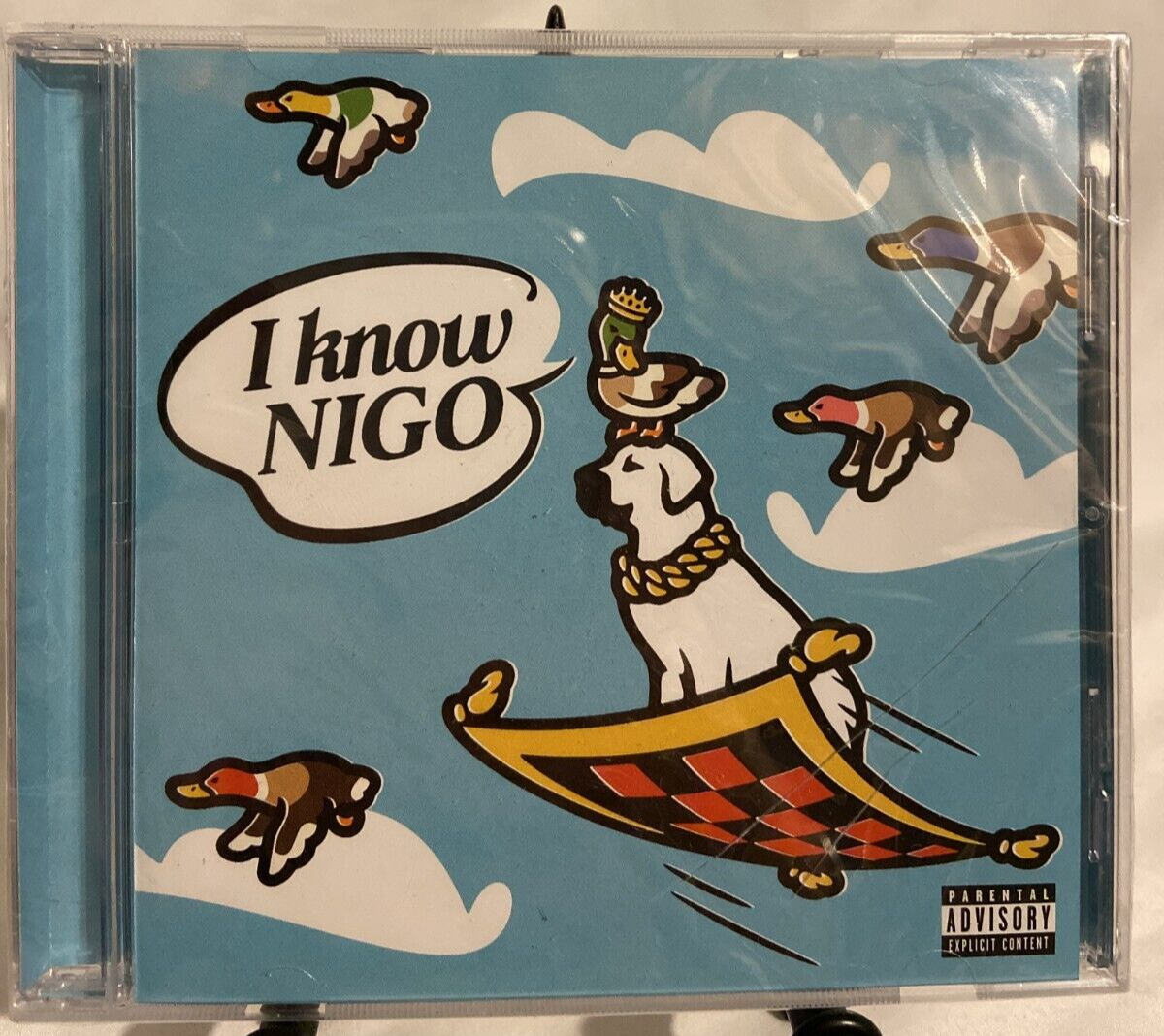 I Know NIGO by Nigo- CD Brand New Parental Advisory (Cracked Case