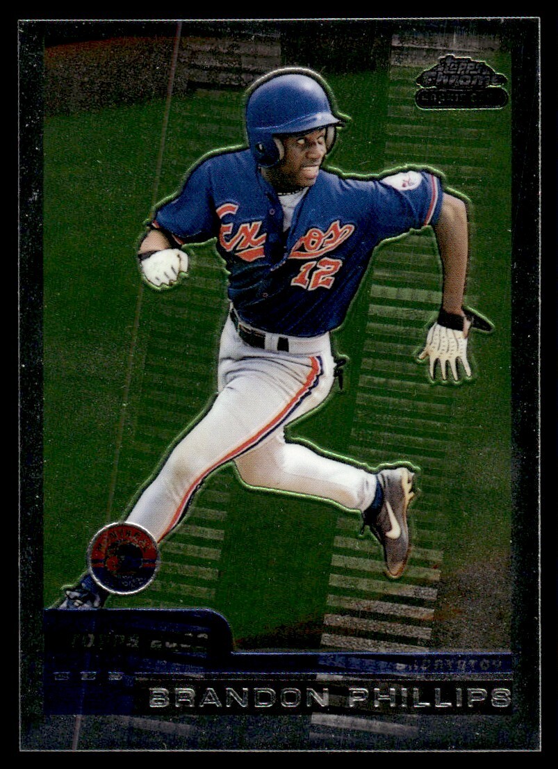 BRANDON PHILLIPS 2000 TOPPS CHROME TRADED & ROOKIES #T3 RC