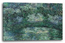 Kunstdruck Claude Monet - Japanische Brücke über den Seerosenteich (1918-1924)