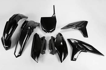 Kit plastique Yamaha YZF 250 2010 noir pour remplacer carrosserie usée