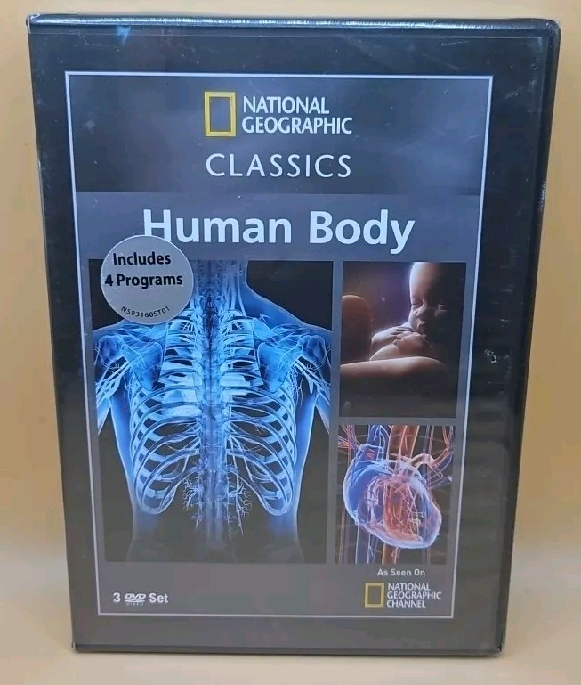 National Geographic Classics The Human Body (DVD, 2012, 3Disc Set