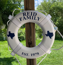 Personalized Life Ring 20  - USCG Approved - ...