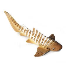 Zebra Shark Action Figure Model Toy Realistic Ocean Educational Toys for Kids