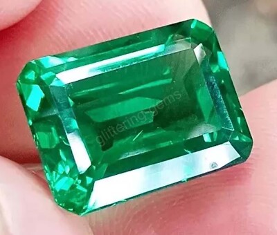Size 8.10 Ct Natural Emerald Colombia IGL Emerald Shape Loose Gemstone 5MSF