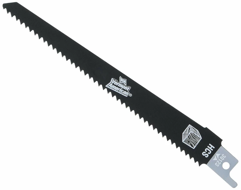 Vermont American 30123 6" x 8 TPI HCS Reciprocating Saw Blade (3 Packs) - Image 2 of 2