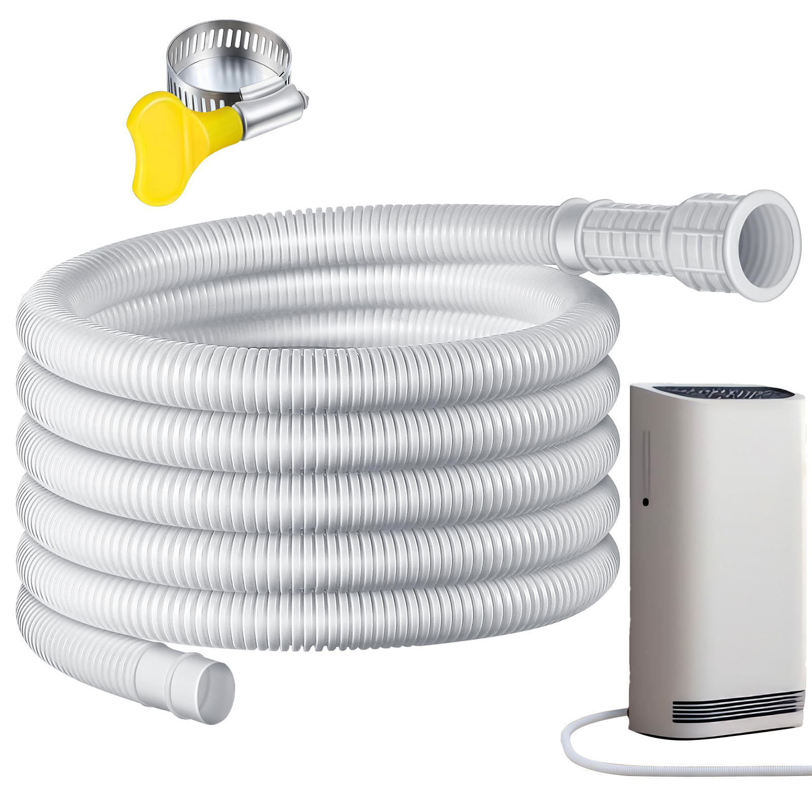 Dehumidifier Drain Hose Replacement Garden Faucet Drain Hose With Connect Clip-image