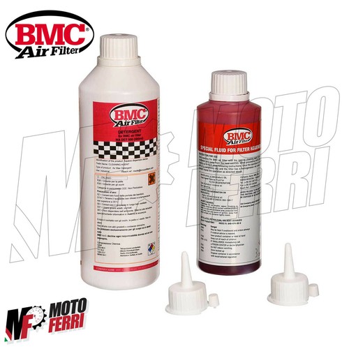 MF2112 Kit Lavaggio BMC pulizia filtro aria racing 500 250 ml detergente Sport - Foto 2 di 3