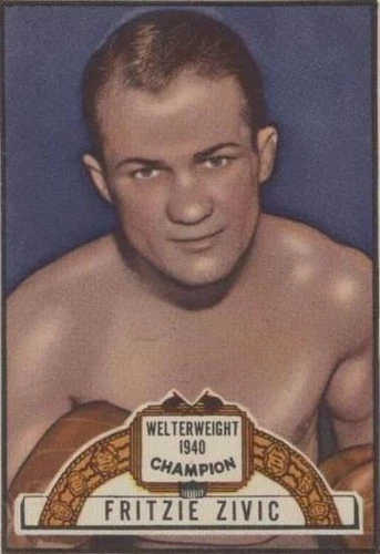 1951 Topps Ringside - Fritzie Zivic #78