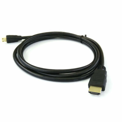Mini HDMI to HDMI 5FT Cable High Speed 1080p FOR HDTV Gold Plated 5 feet 1.5M