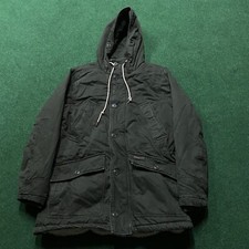 Vintage Abercrombie & Fitch Jacket Mens S Green Military Style Parka Coat