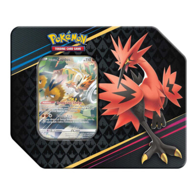 3 x Crown Zenith Tins POKEMON TCG with 5 Booster Packs Each - Full