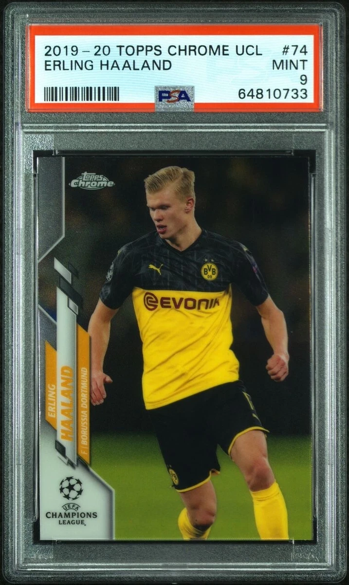 2019-20 Topps Chrome UCL Erling Haaland #74 for sale | eBay