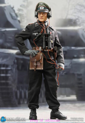 Did D80160 1/6 WWII German Panzer Commander Jager Action Figure In