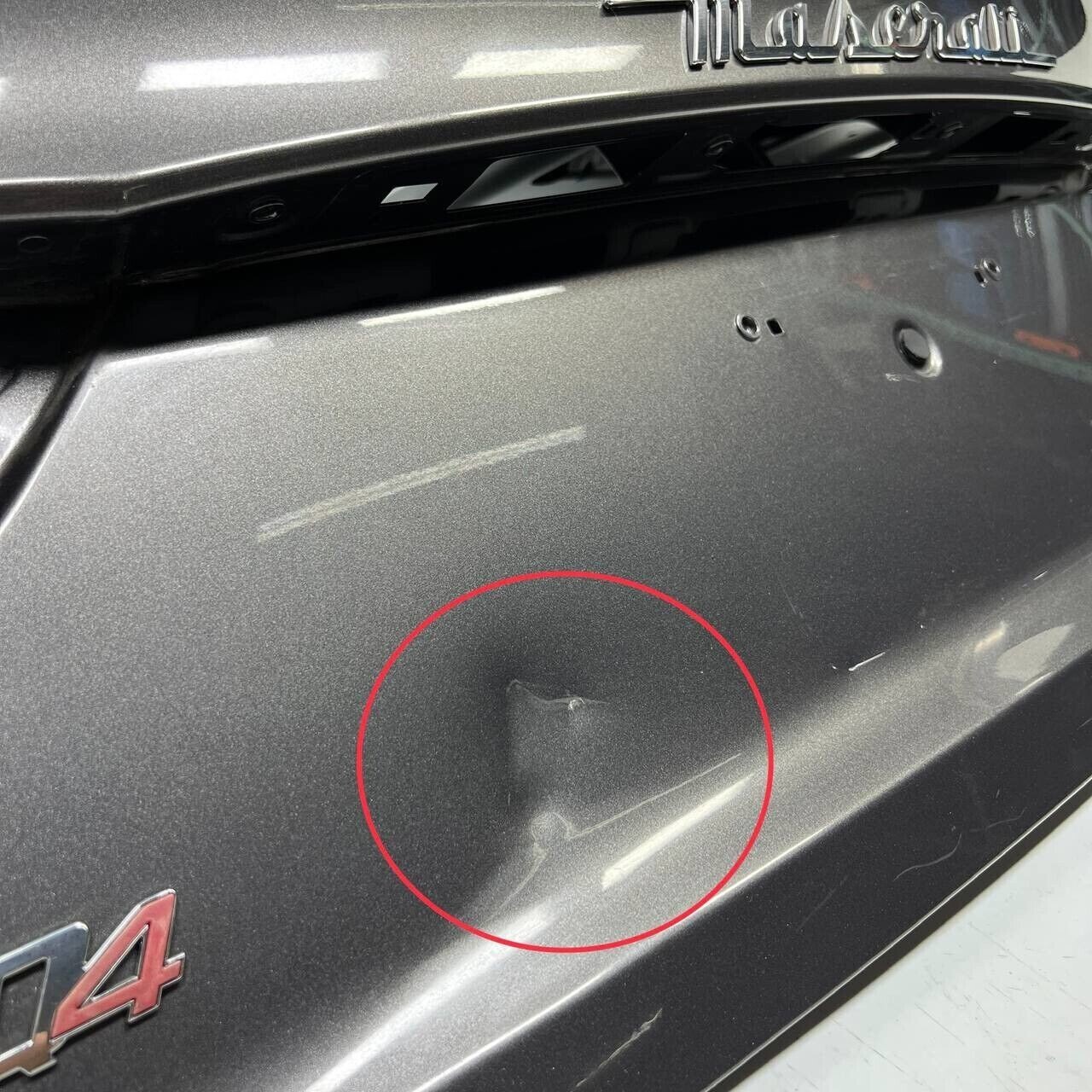 2016 2017 2018 2019 2020 MASERATI QUATTROPORTE REAR TRUNK LID COVER SHELL PANEL