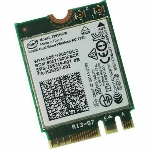 Carte WiFi HP 7255NGW Pour PC Portable Stream 14-ax005nf / 14-ax005no
