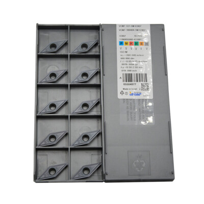 10pcs VCMT331-SM VCMT160404-TF IC907 CNC Carbide Inserts | eBay