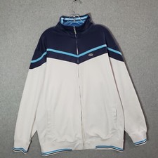 Ecko Unltd Men Track Jacket XL Blue Colorbloc...
