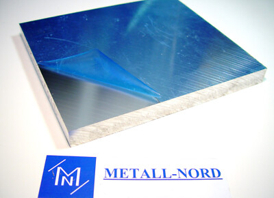 SONDERPOSTEN Aluminium Platte Reste AW5754 AlMg3 feingefräst Alu Flach Alu Blech