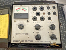 Vintage Sencore TC136 Mighty Mite IV Tube Tester – 1960s – w/ Booklet – Untested