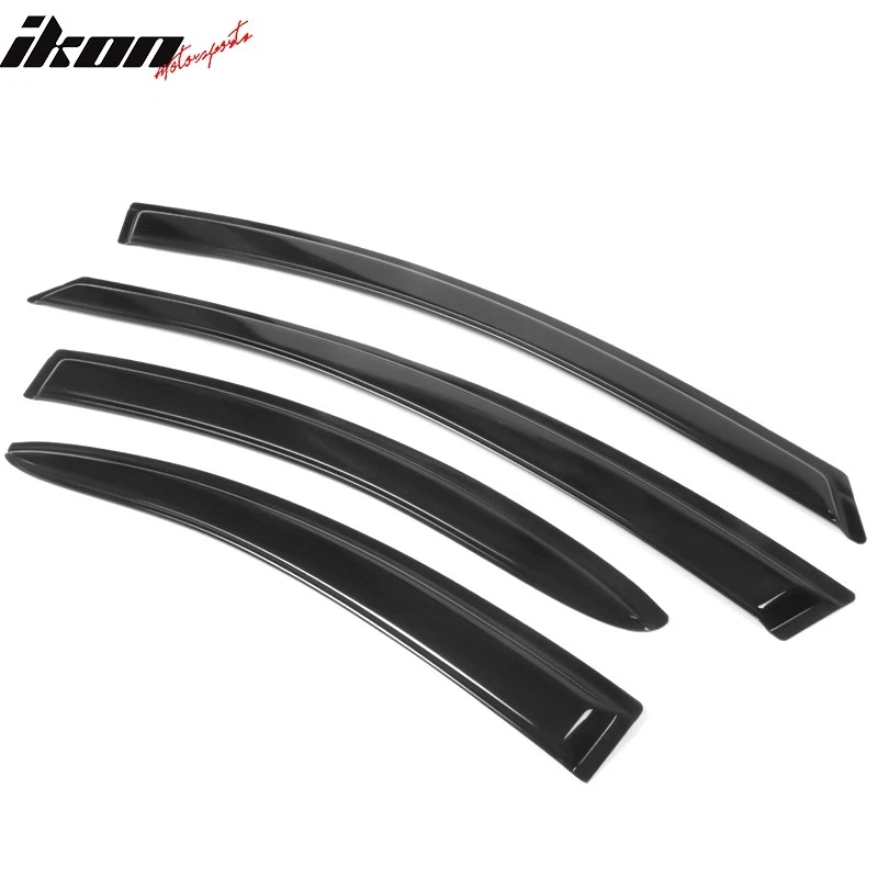 Se adapta a viseras de ventana de neón de acrílico parasol protector de lluvia deflectores de 4 piezas Dodge 00-05 Foto 4 de 4