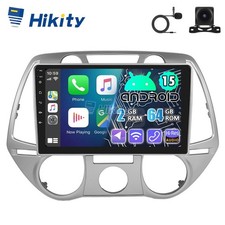 9" 2+64GB CarPlay Android 15 Autoradio GPS Navi RDS Für Hyundai i20 PB 2008-2012