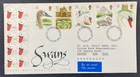 1993 UK Great Britain Swans Royal Mail First Day Cover FDC