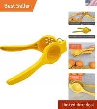 Manual Aluminum Lemon Squeezer - Ideal for Easy Juice Extraction & Storage