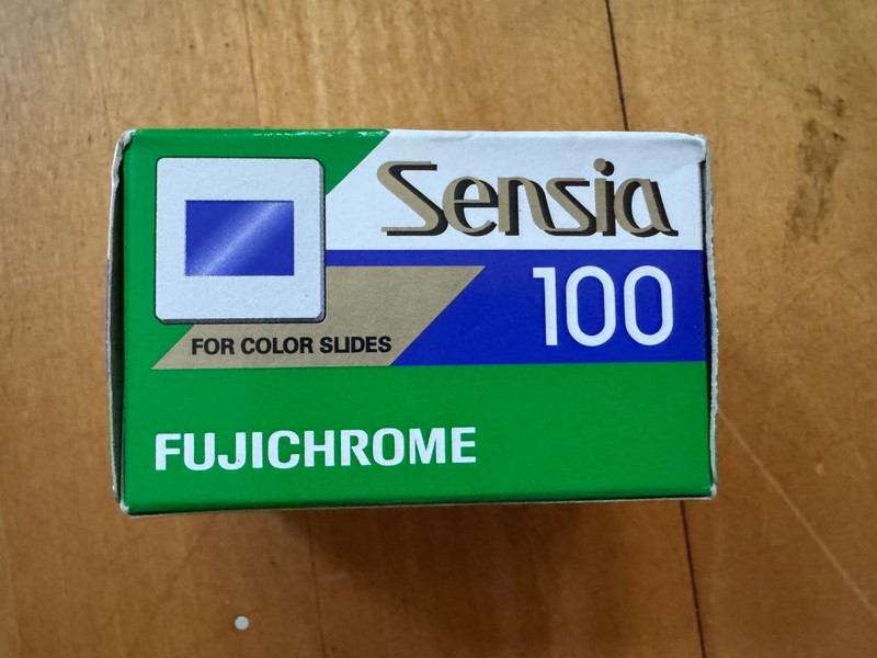 Fujichrome Sensia 100 Film for Color Slides 36 Exposure Expired 09/2006