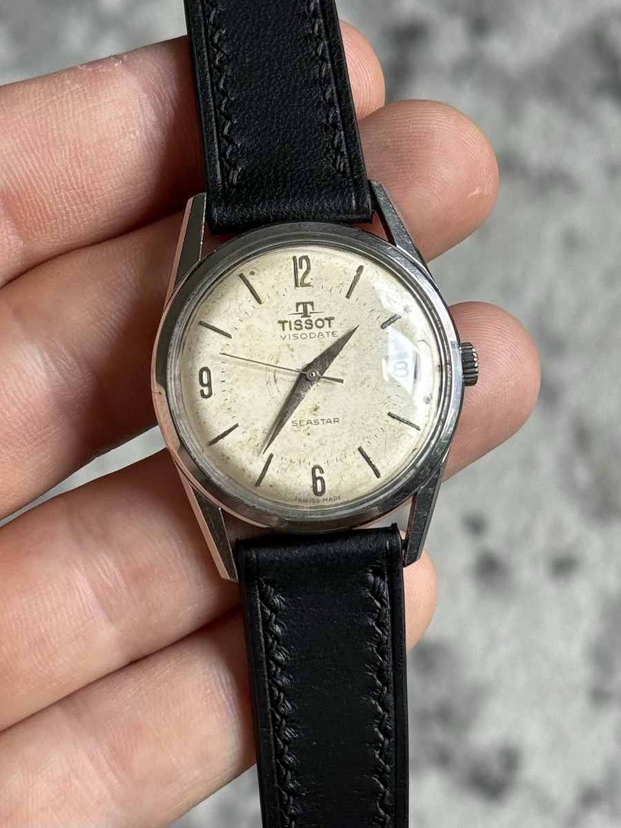 Vintage Tissot Visodate Seastar Watch Runs