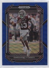 2023 Panini Prizm Draft Picks Blue Wave Prizm 164/249 Emmanuel Forbes #180 0l1