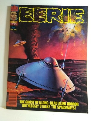 Eerie #113 Aug 1980 Warren Magazine Horror & Sci-Fi Comic Dracula Castle Soil Ad