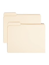 File Folder, Reinforced 1/3-Cut Tab, Left Position, 1/3 Cut, Left Position