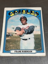 1972 Topps 100 Frank Robinson Baltimore Orioles 