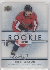 2021-22 Upper Deck Ovation UD Glass Rookies 143/349 Brett Leason #GR-8 13l2