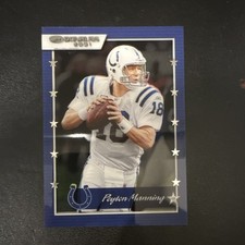 Panini Clearly Donruss 2021 Insert Peyton Manning #01-11 Colts NFL Card