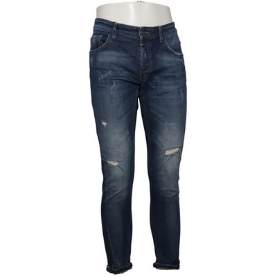 Tigha, Jeans, Größe: 31/32, Blau, Baumwolle/Elasthan/Polyester, Denim #wx8