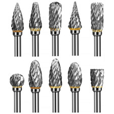 10x Frässtifte 3mm Schaft Hartmetallfräser ...
