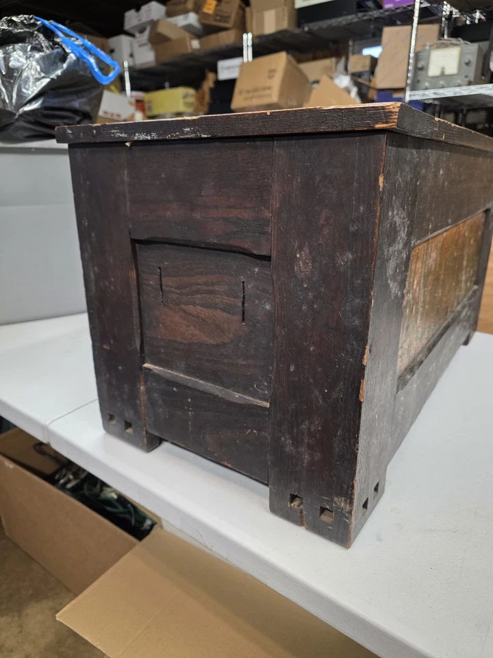 Ernest Batchelder Narcissus Chest - Original Condition, Arts & Crafts - Image 4 of 4