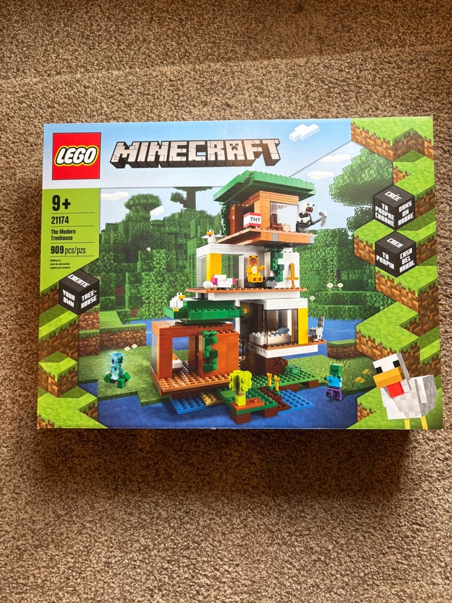LEGO Minecraft: The Modern Treehouse (21174) for sale online | eBay