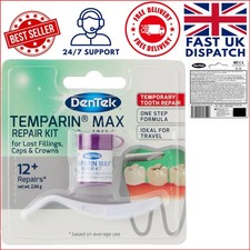 Home Temporary Dental Repair Kit - Dentist-Approved, 12+ Repairs for Emergencies