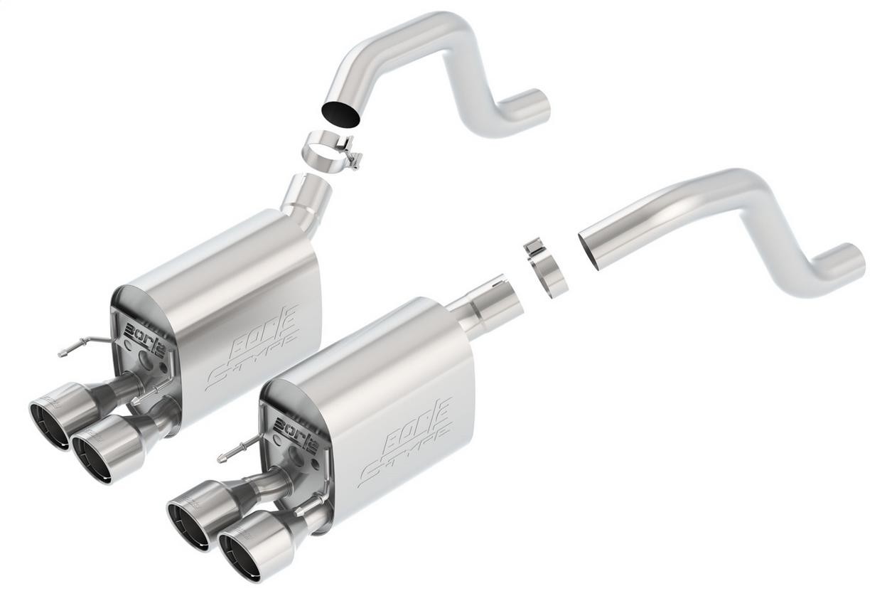 Chevrolet Corvette ZR1 2009-2011 Exhaust systems Set P/N 11917BU