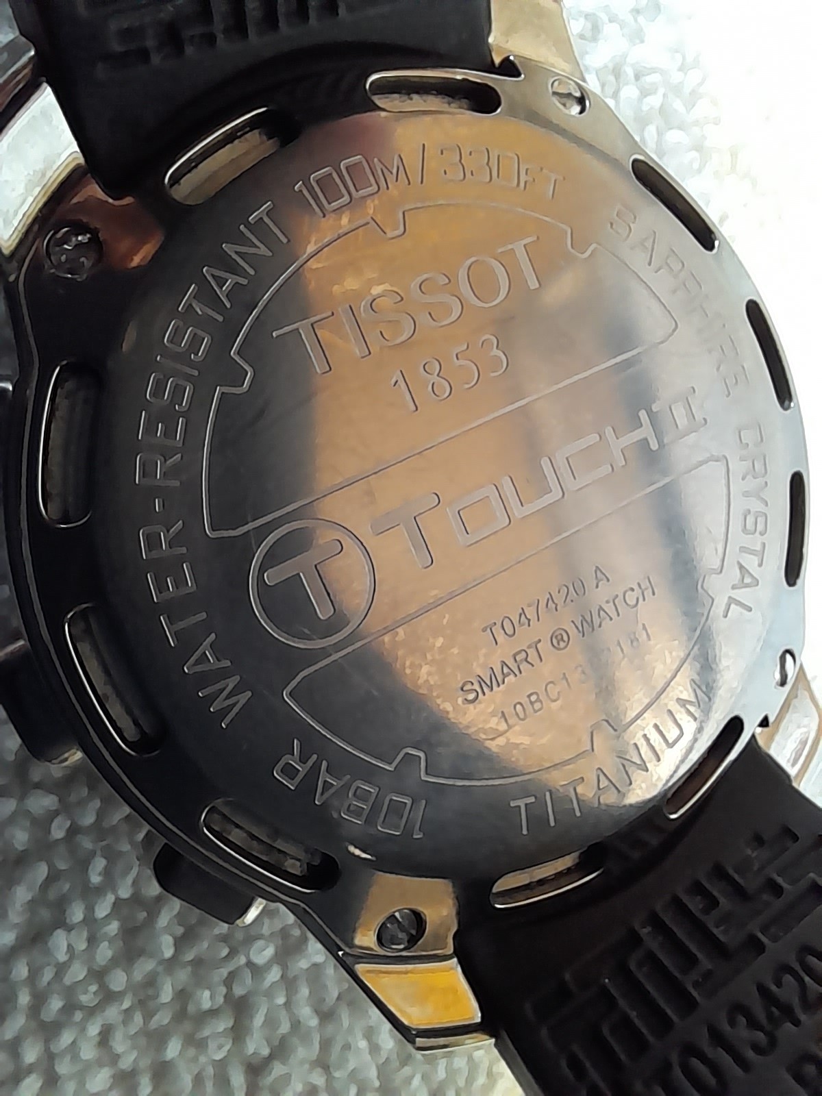 TISSOT T TOUCH 2 TITANIUM MULTI FUNCTION SMART WA… - image 9