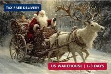 Diamond Painting Kit for Adults, Christmas Santa Claus Diamond Art Kits for Adul