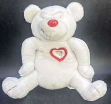 Meanies Valentines HEARTLESS BEAR 1999 Bean Bag Plush Toy Doll NWT