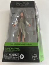 NEW 2022 Star Wars Princess Leia Ewok Village The Black Series Hasbro 6 inch NIB