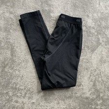 REI Co-op Pants Kids Medium 10/12 Midweight Base Layer Bottoms Thermal Black